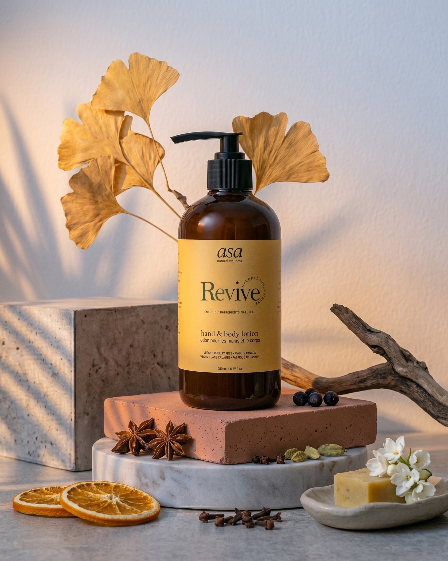 ASA Revive aromatherapy with citrus · mint